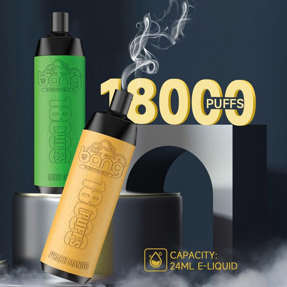 پاد یکبار مصرف بنگ 18000 پاف