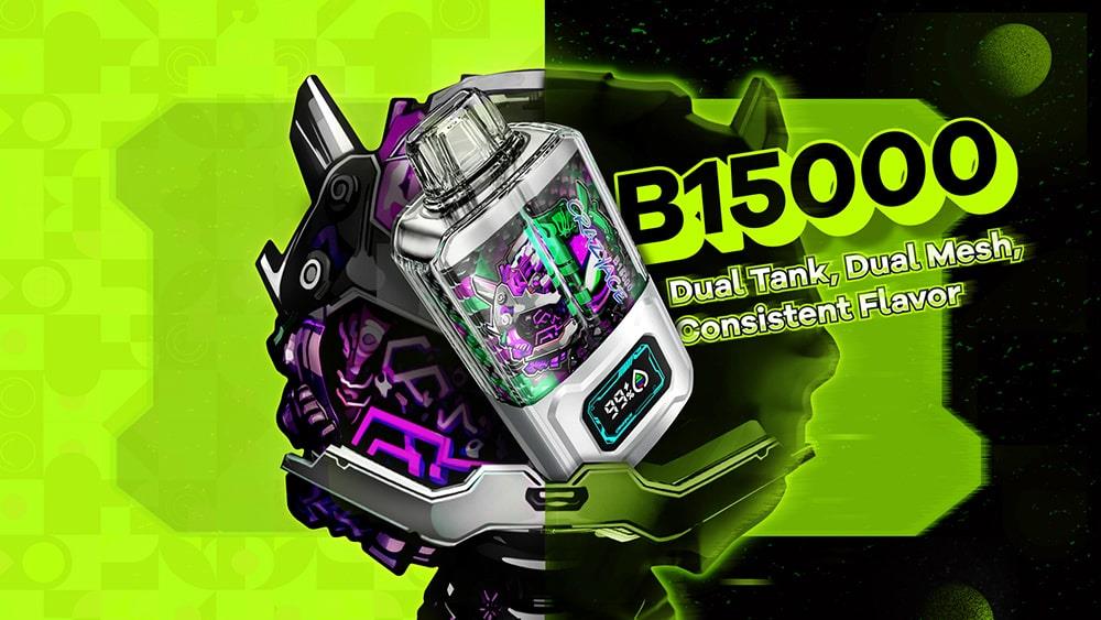 پاد یکبار مصرف 15هزار پاف کریزی ایس