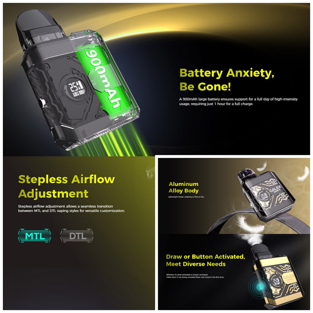 پاد سیستم فری مکس گلکس نانو 2