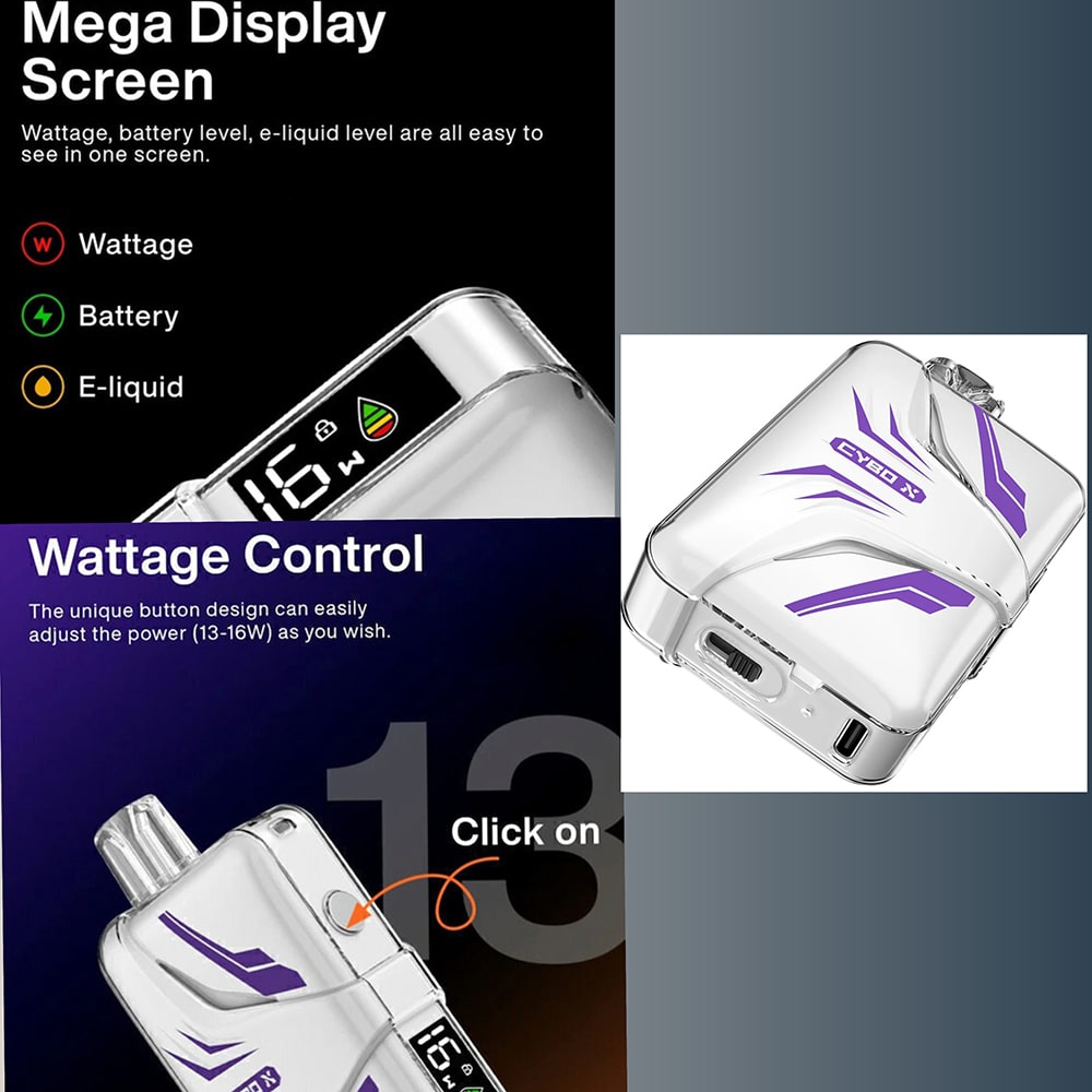 پاد یکبار مصرف اوکسبار سایبو ایکس 20000 پاف