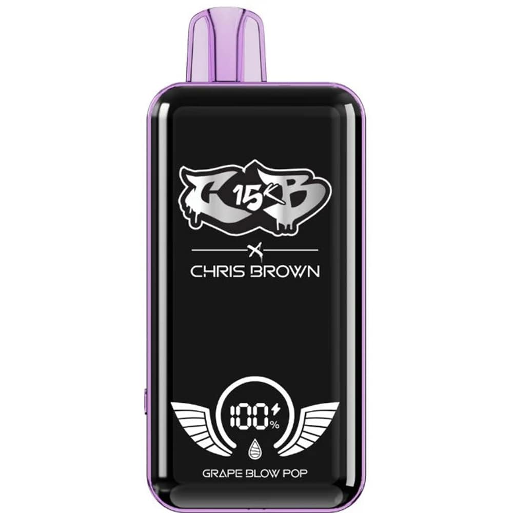 Chris Brown CB15K Disposable Vape (14) پاد یکبار مصرف کریس براون 15000 پاف