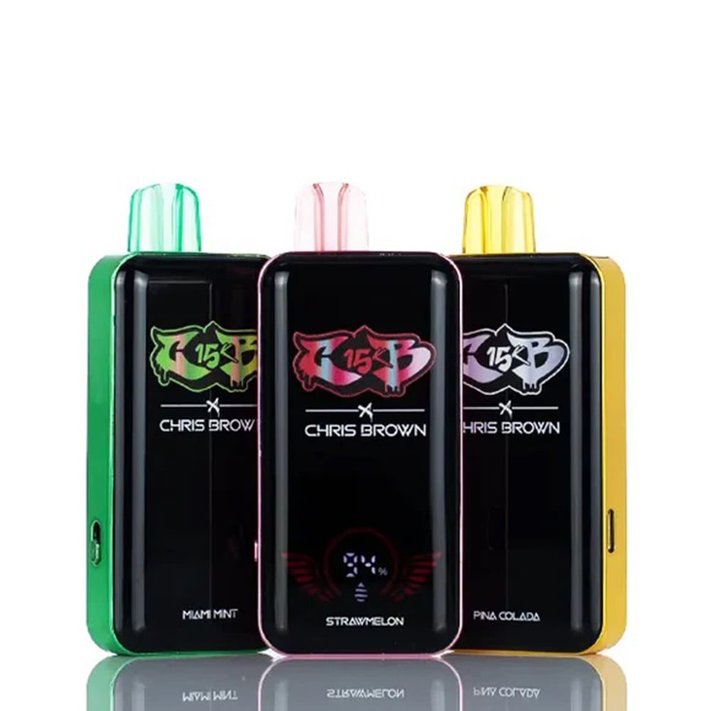 Chris Brown CB15K Disposable Vape (18) پاد یکبار مصرف کریس براون 15000 پاف