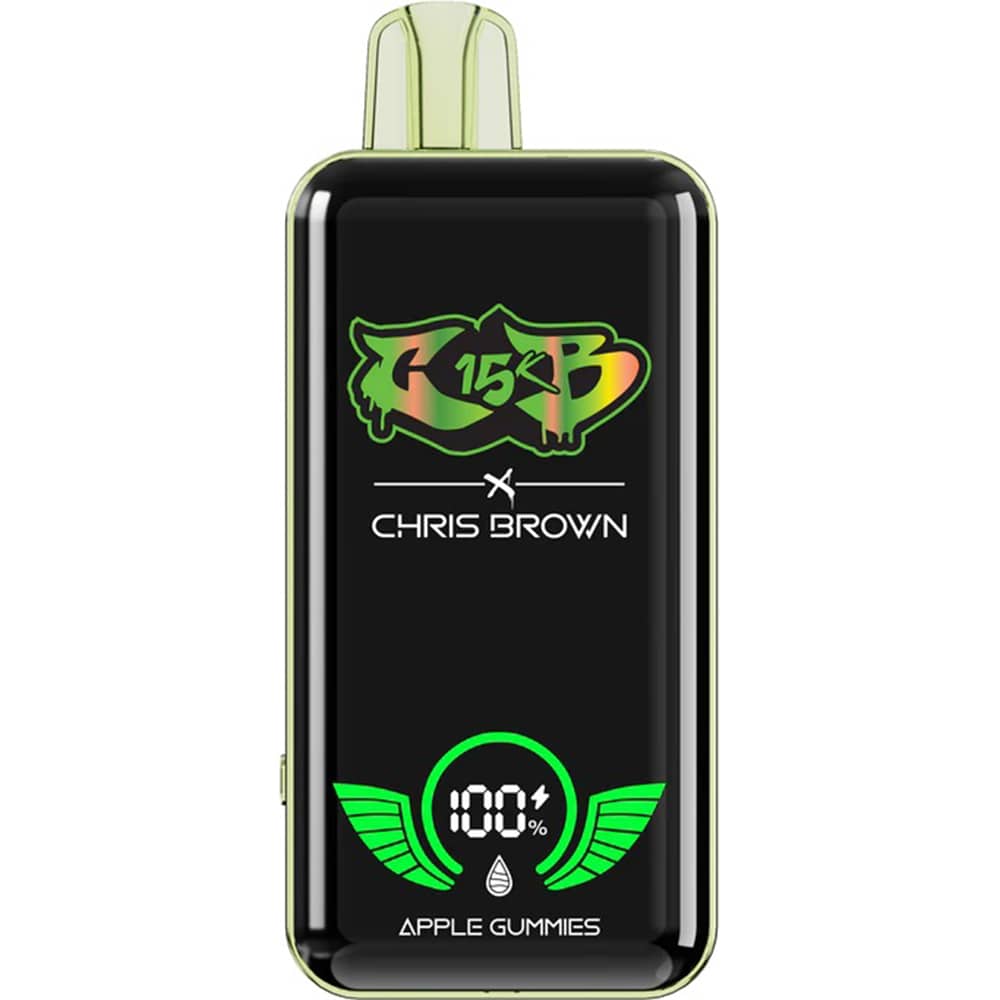 Chris Brown CB15K Disposable Vape پاد یکبار مصرف کریس براون 15000 پاف