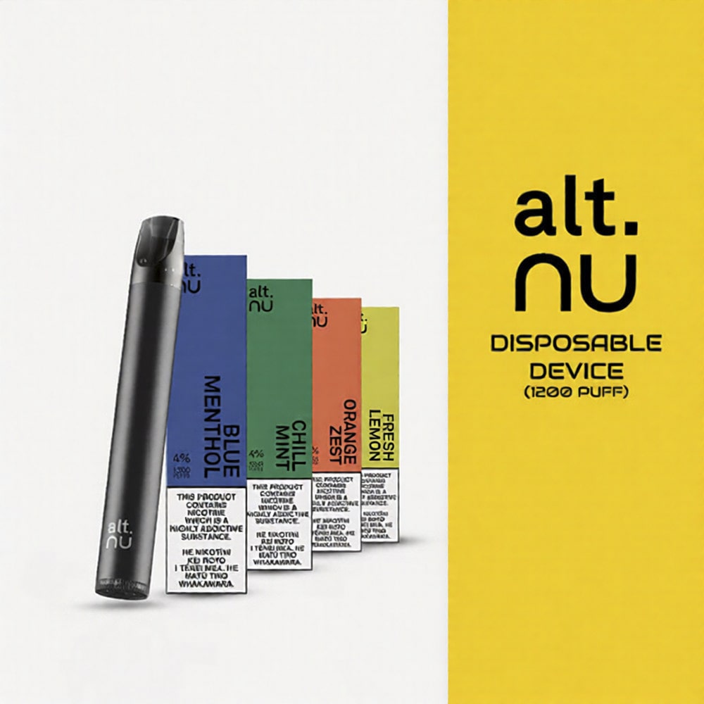 ALT NU 1200 Puffs Disposable Vape (3) پاد یکبار مصرف ALT NU 1200 پاف
