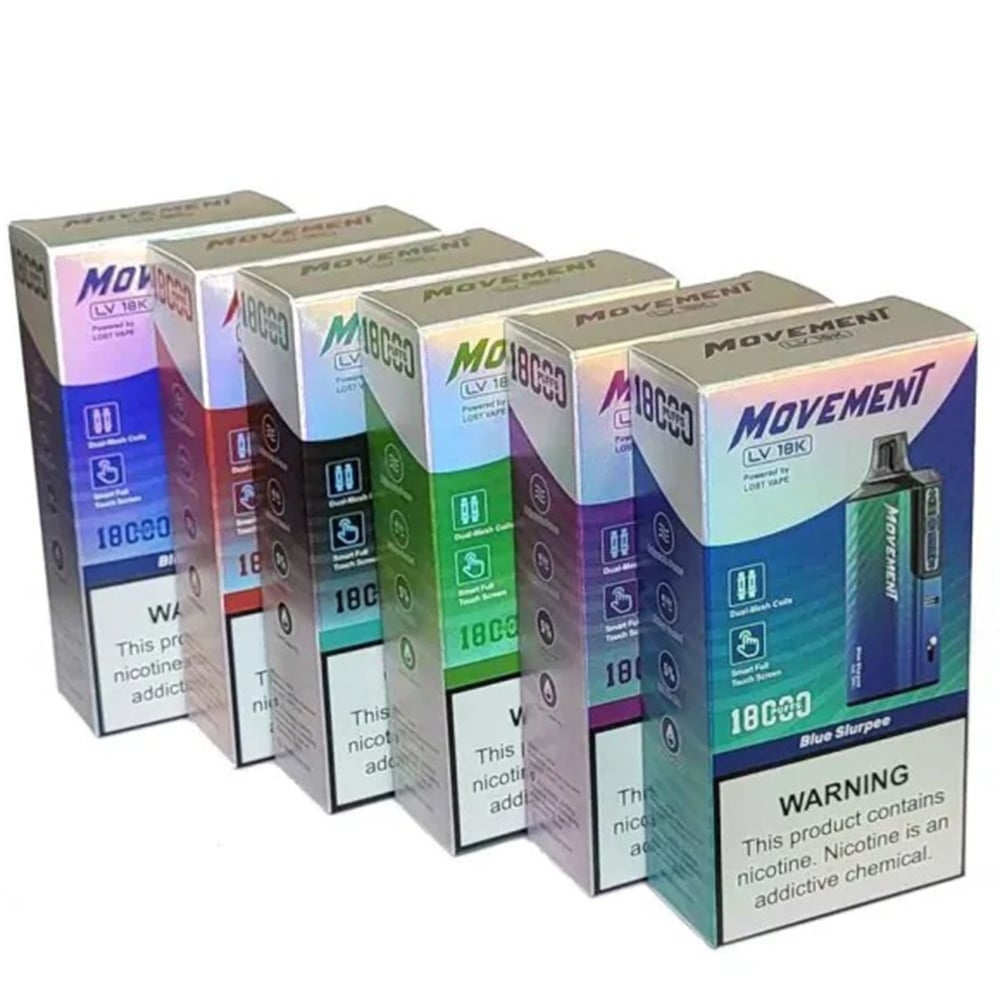 Lost Vape Movement LV 18K disposable (8) پاد یکبار مصرف لاست ویپ 18 هزار پاف