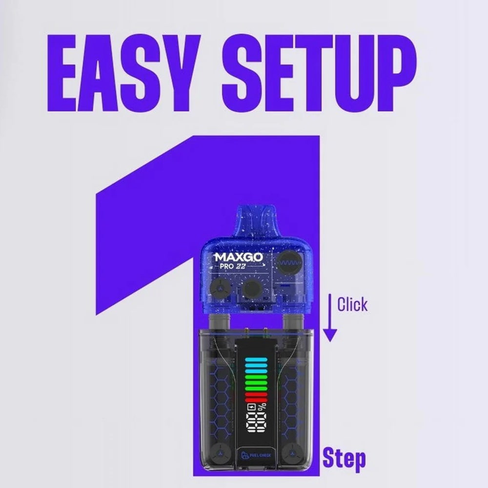 Relx MaxGo Pro 22000 Puff (3) پاد یکبار مصرف مکسگو پرو 22 هزار پاف