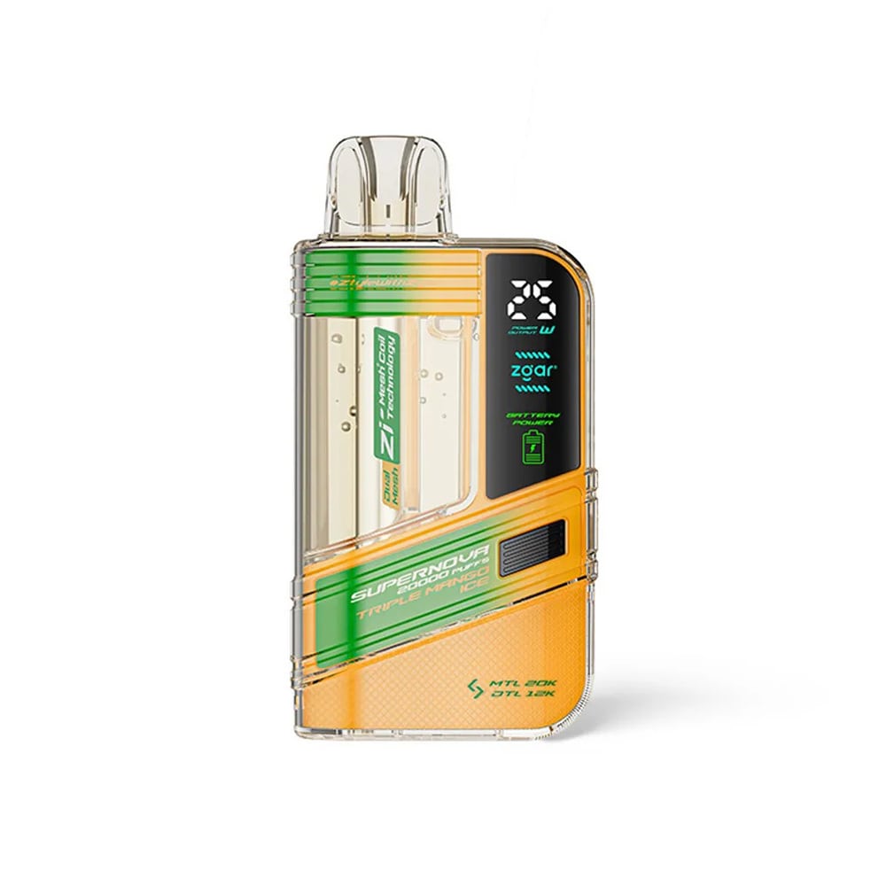 zgar supernova 20k disposable vape (11) پاد یکبار مصرف زیگار 20 هزار پاف
