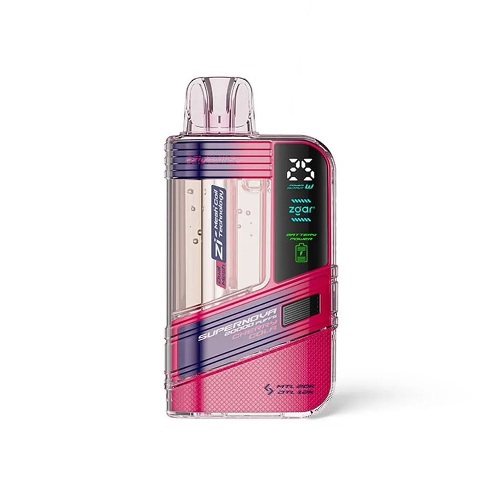 zgar supernova 20k disposable vape (4) پاد یکبار مصرف زیگار 20 هزار پاف