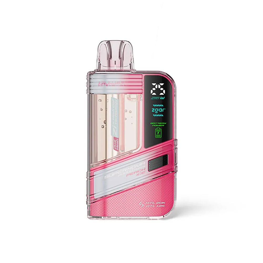 zgar supernova 20k disposable vape (7) پاد یکبار مصرف زیگار 20 هزار پاف