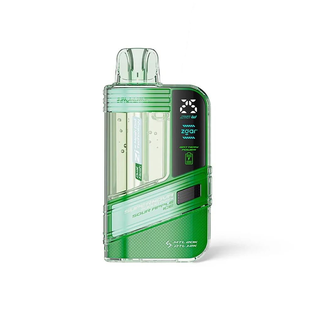 zgar supernova 20k disposable vape (9) پاد یکبار مصرف زیگار 20 هزار پاف